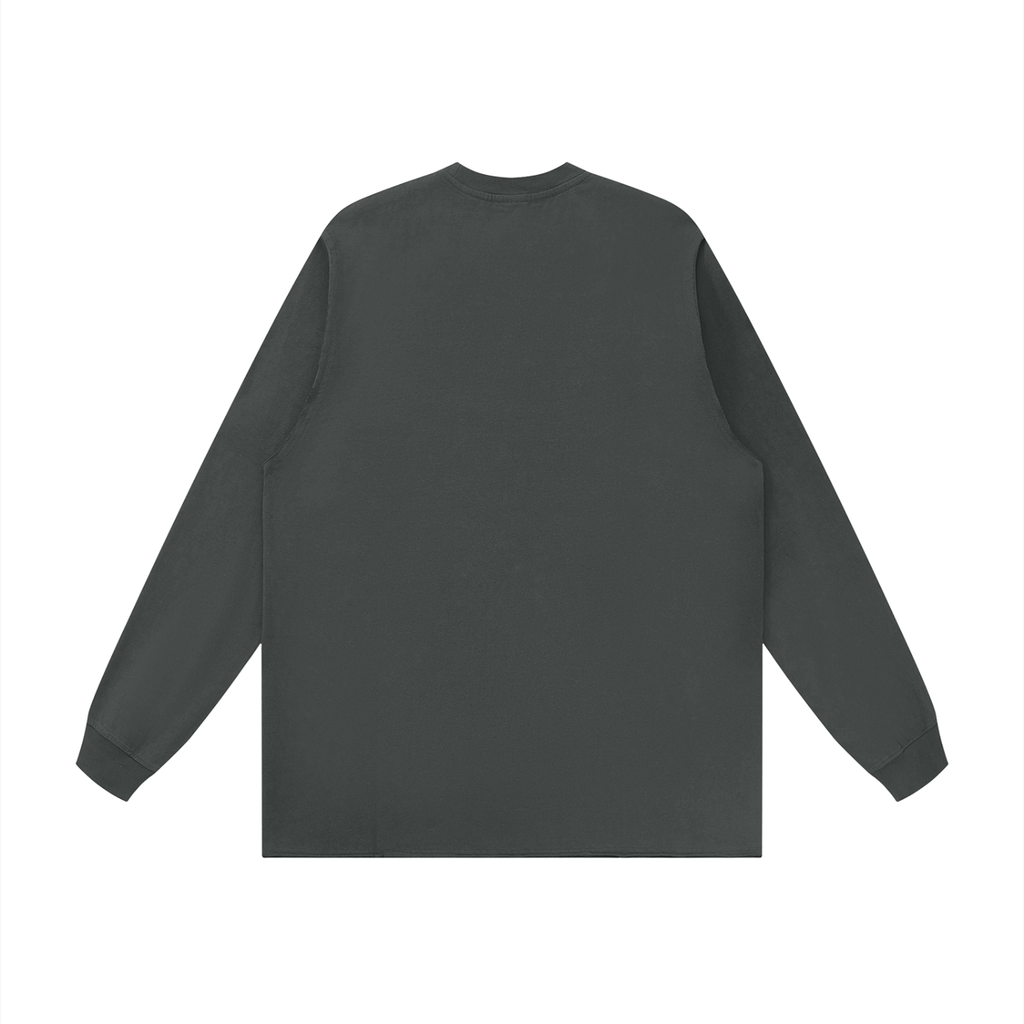 Daily fusion Unisex Hem Long Sleeve T-Shirt
