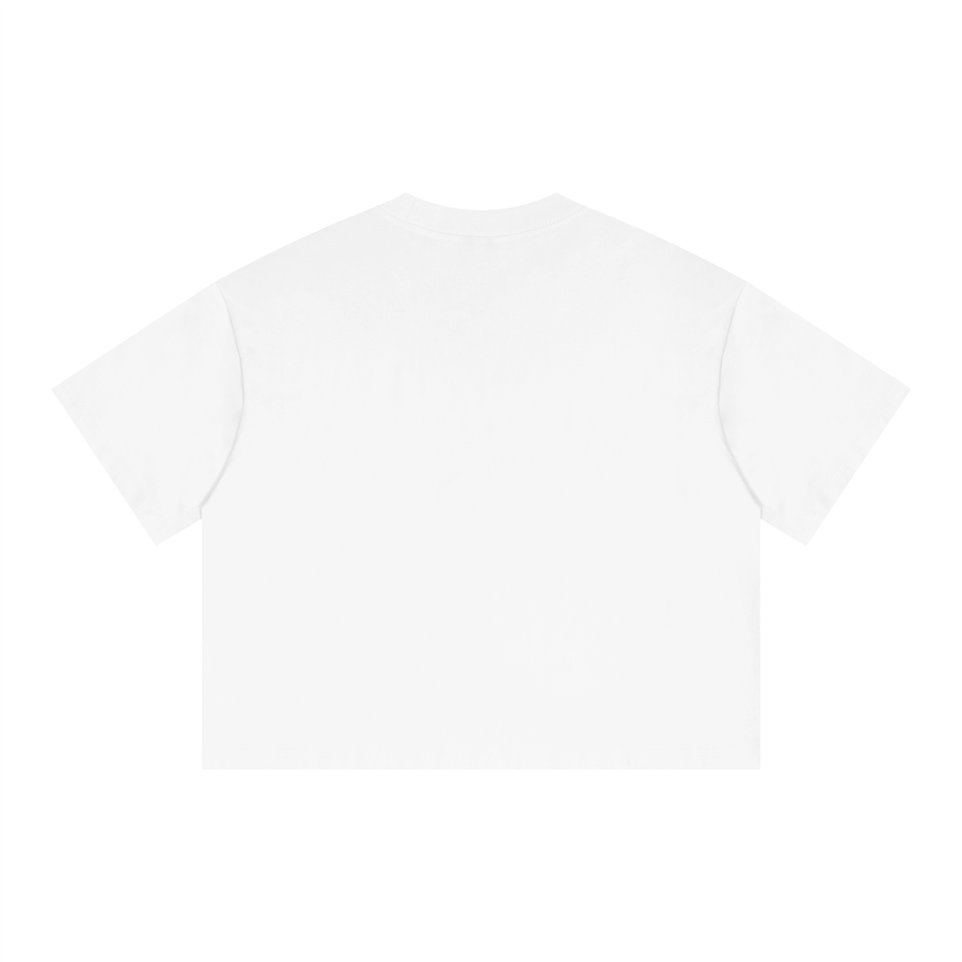 Daily Fusion Unisex Boxy Drop Shoulder Crop T-Shirt