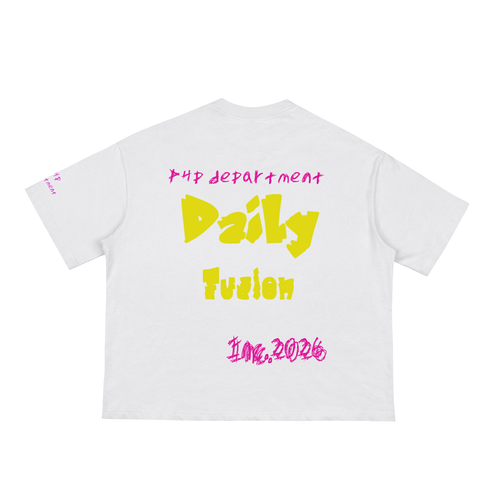 Daily fusion Classic Loose Boxy Tee