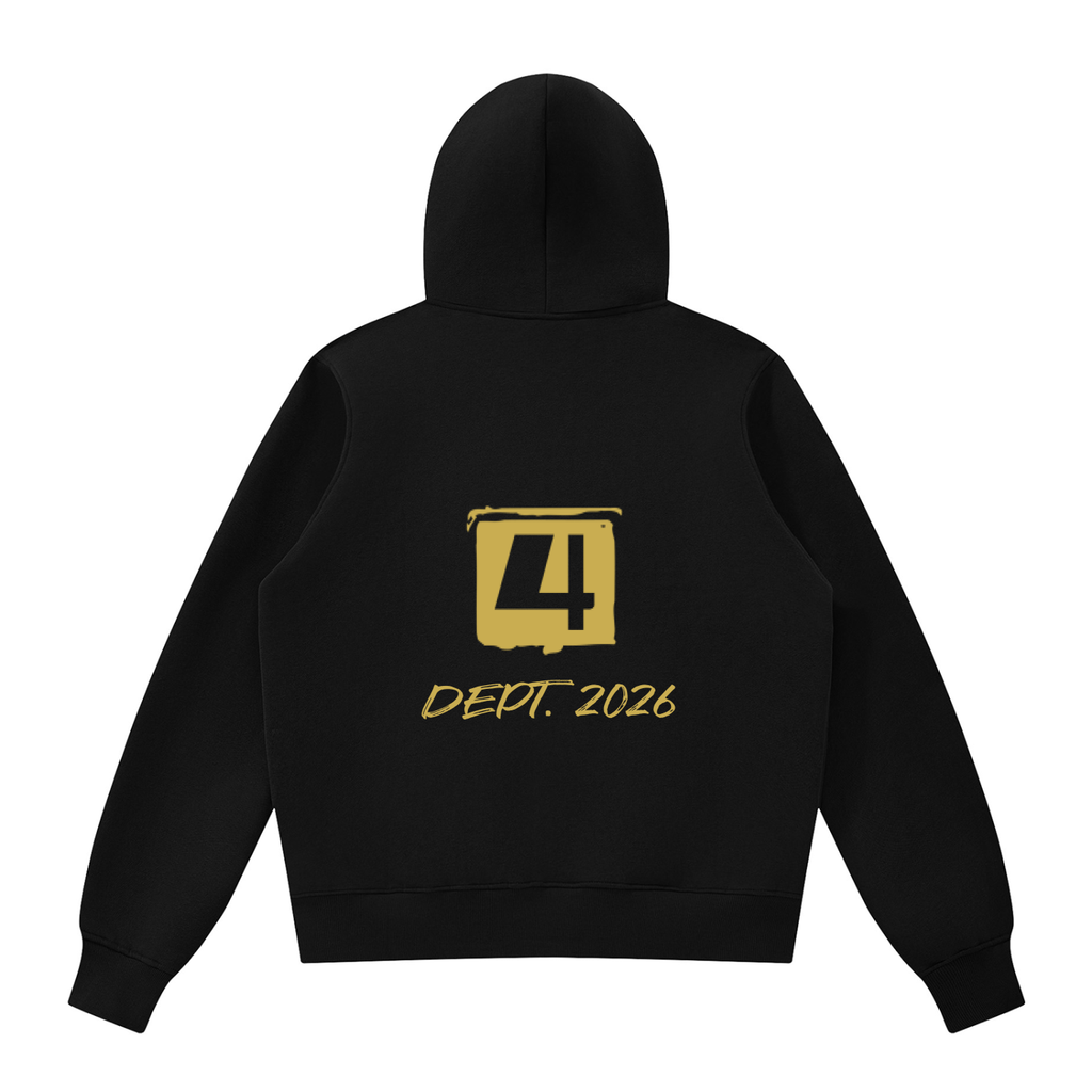 Daily fusion exclusive 4  Fleece Full Zip Hoodie