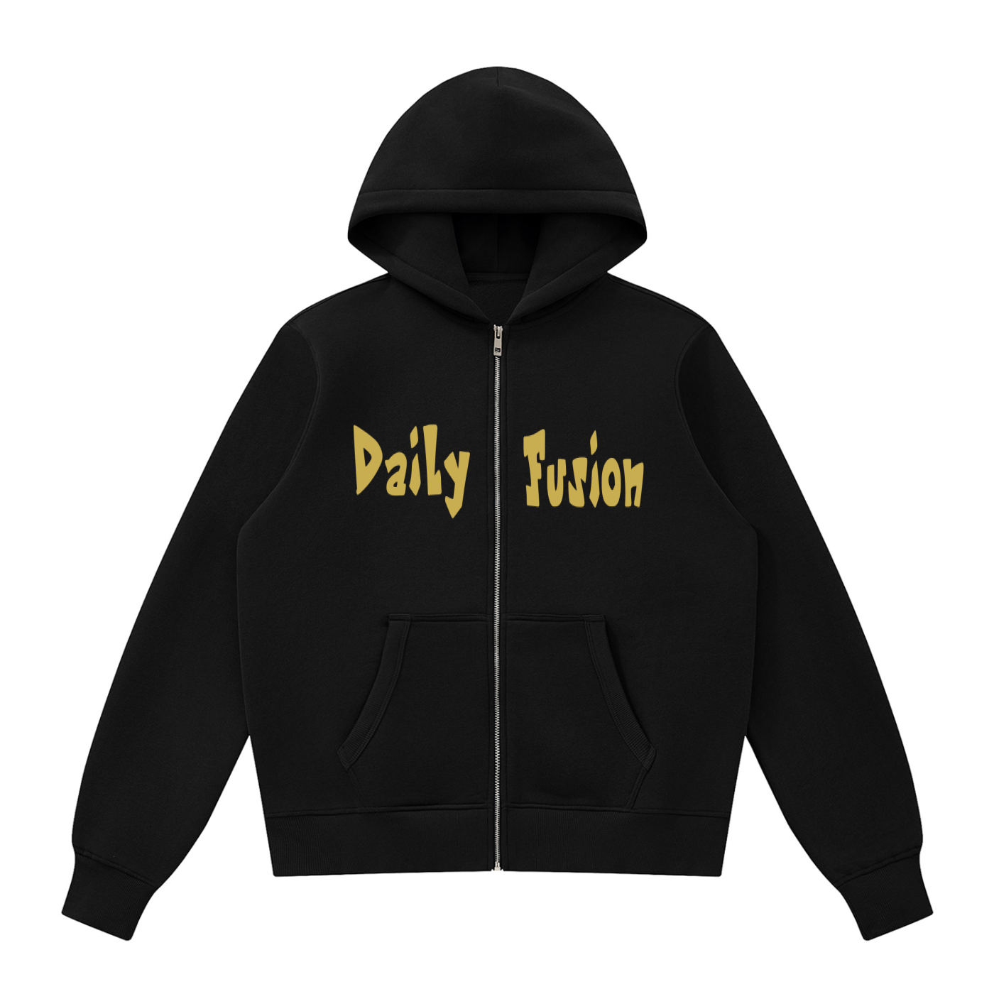 Daily fusion exclusive 4  Fleece Full Zip Hoodie