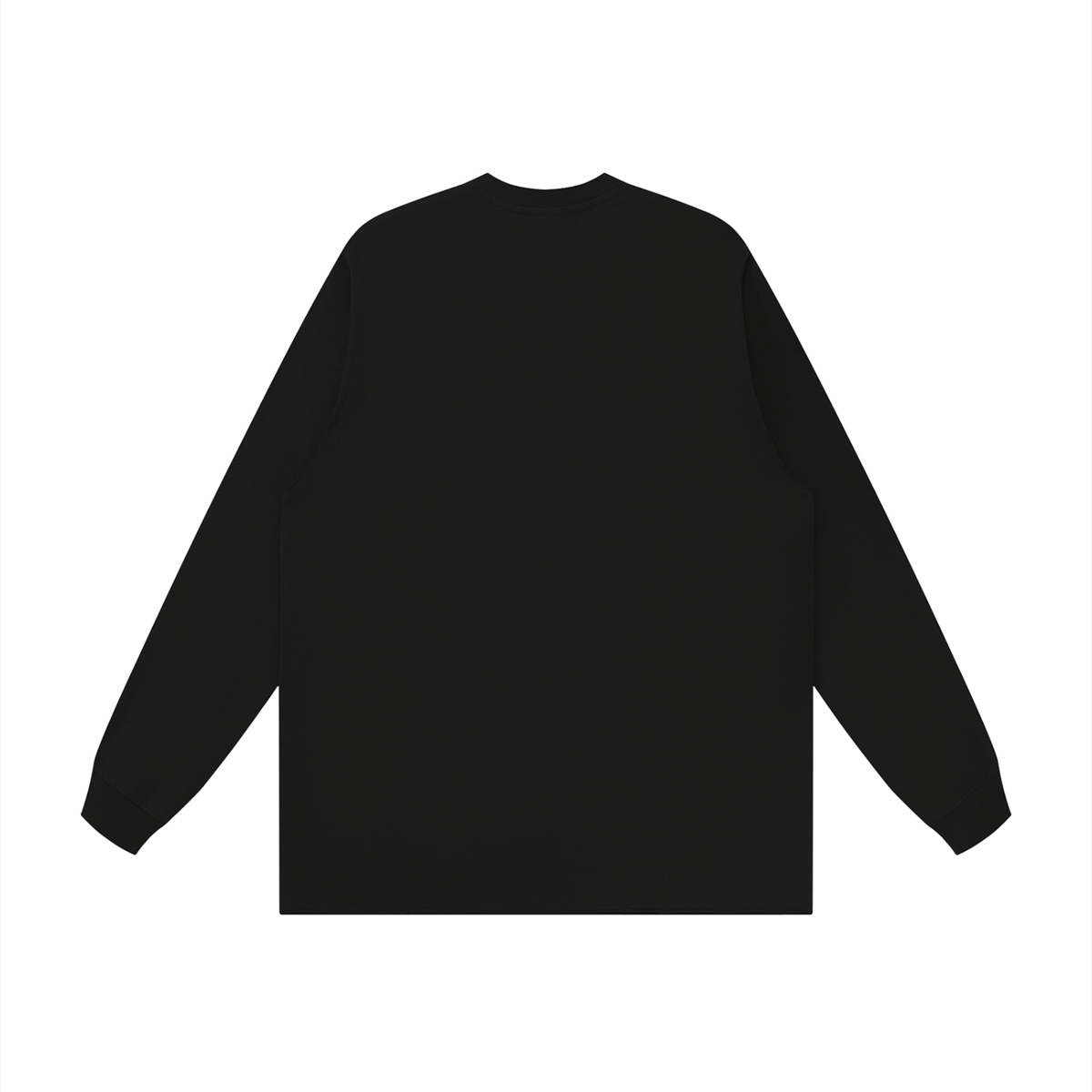 Daily Fusion Unisex  Hem Long Sleeve T-Shirt