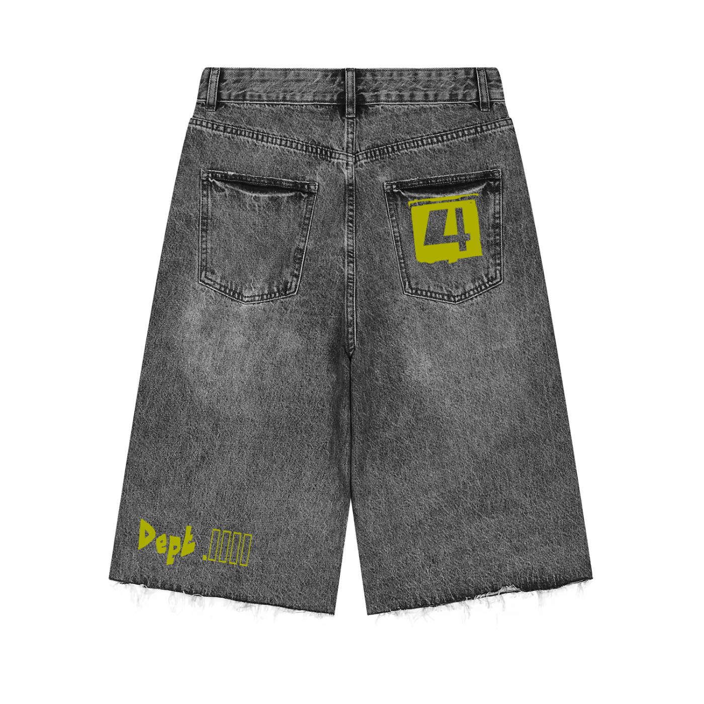 Daily fusion Men’s Vintage Wide Leg Denim Shorts